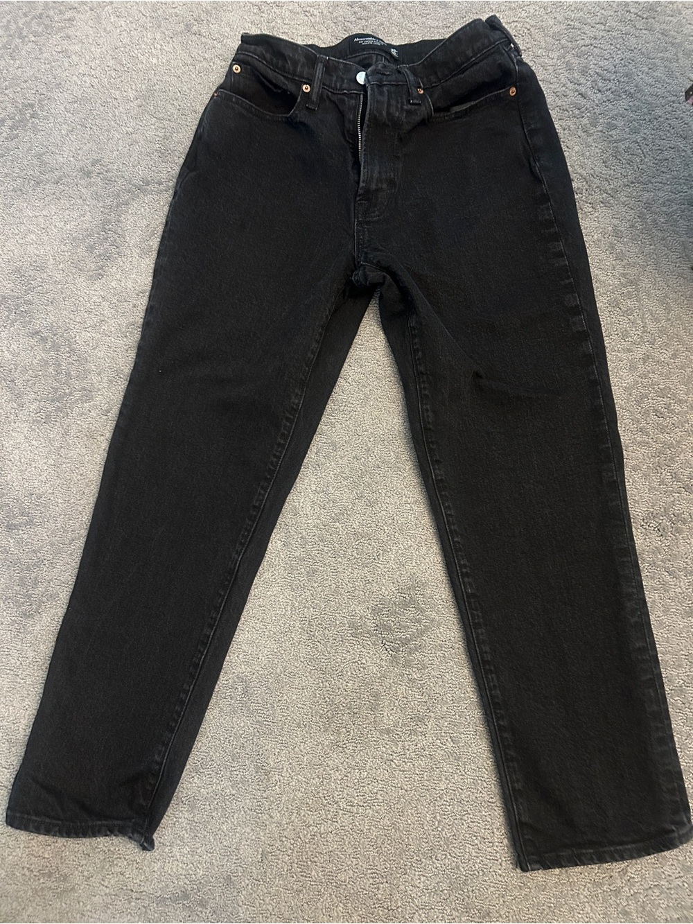 Abercrombie & Fitch Vintage Stretch Athletic Loose Jeans 29 W/30L